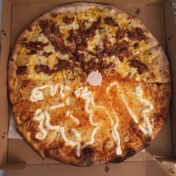 Bert’s Pizzaria - Cheesy piggy, and vodka sauce with ricotta - Pizza Near Me - West Hartford, Connecticut Bert’s Pizzaria - Cheesy piggy, and vodka sauce with ricotta - Pizza Near Me - West Hartford, Connecticut