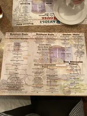 Menu photo 3 The Ravioli House Wildwood, NJ