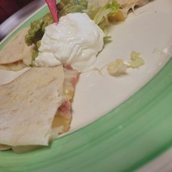 The Hawaiian Quesadilla was good and different.