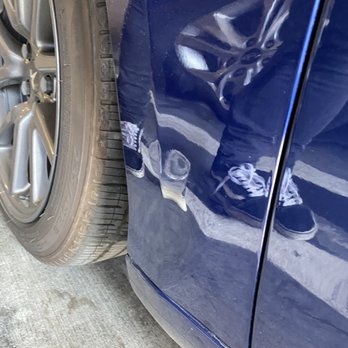 JL Dent Removal - Before - Mobile Dent Repair Near Me