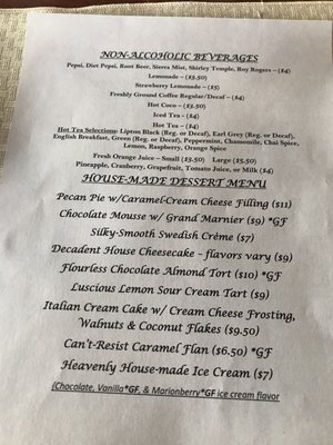 Menu photo 5 Lord Bennett's Restaurant Bandon, OR
