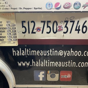 Halal Time - Food Trucks Near Me - Austin, Texas