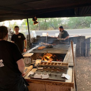 Daisy Mae's Steakhouse - View of the pit. - Steakhouses Near Me - Tucson, Arizona Daisy Mae's Steakhouse - View of the pit. - Steakhouses Near Me - Tucson, Arizona
