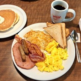 Breakfast. The Lumberjack Slam. Breakfast. The Lumberjack Slam.