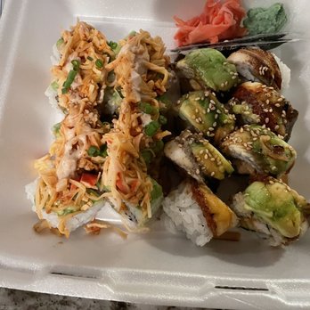 Oceano Sushi - Queen Ann Roll and Shrimp Tempura Roll - Sushi Bars Near Me - Bothell, Washington Oceano Sushi - Queen Ann Roll and Shrimp Tempura Roll - Sushi Bars Near Me - Bothell, Washington