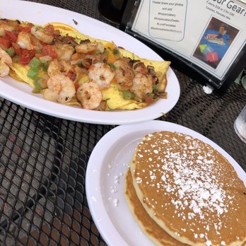The Pancakery - Shrimp omelette - Breakfast & Brunch Near Me - Destin, Florida