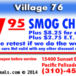 Village 76 Smog Check Auto Repair