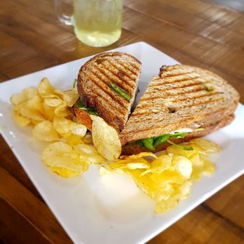Brew Coffee Spot - caprese turkey pesto panini - Coffee & Tea Near Me - La Mesa, California Brew Coffee Spot - caprese turkey pesto panini - Coffee & Tea Near Me - La Mesa, California