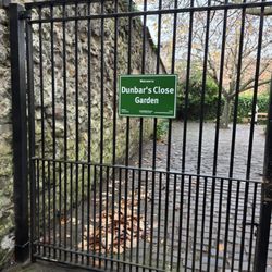 Dunbar's Close gardens - Dunbar's Close Garden Entrance