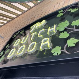Exterior outside entrance of The Dutch Door - Exterior signage - Napa, California Exterior outside entrance of The Dutch Door - Exterior signage - Napa, California