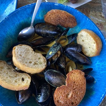 Tortuga's Kitchen & Bar - Mussels with coconut curry - Bars Near Me - Flagler Beach, Florida