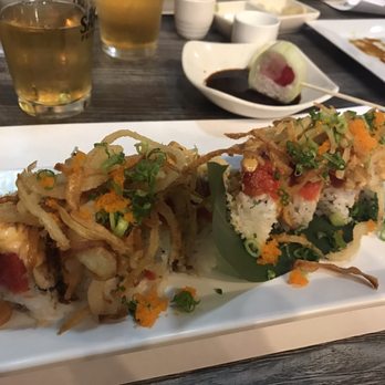 Sushi Pop - Firework roll!! - Japanese Near Me - Fullerton, California Sushi Pop - Firework roll!! - Japanese Near Me - Fullerton, California