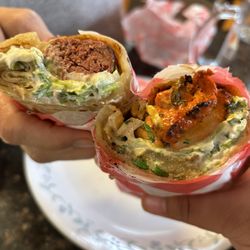 Kabab King Grill - Naperville - Beef Bihari Roll and Chicken Tandoori Tikka Boti Roll