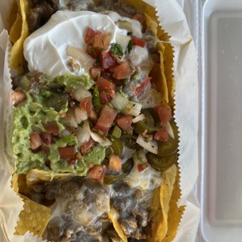 Taco El Tapatio - Nacho Supreme with Carne Asada - Mexican Near Me - Black River Falls, Wisconsin