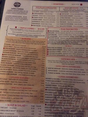 Menu photo 6 Lucky's 13 Pub - Bloomington Bloomington, MN Menu photo 6 Lucky's 13 Pub - Bloomington Bloomington, MN