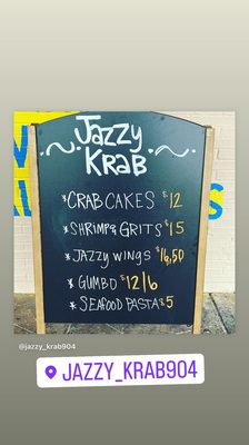 Menu photo 3 Jazzy Krab Jacksonville, FL