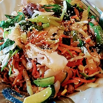 Gobi Mongolian Grill - Look ma, I'm eating my veggies - Mongolian Near Me - Pleasanton, California