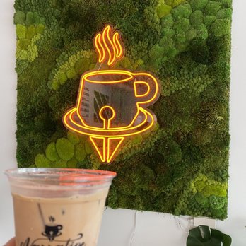 Narrative Coffee Roasters - Coffee decor wall - Coffee Roasteries Near Me - Naples, Florida