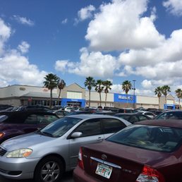 Outside