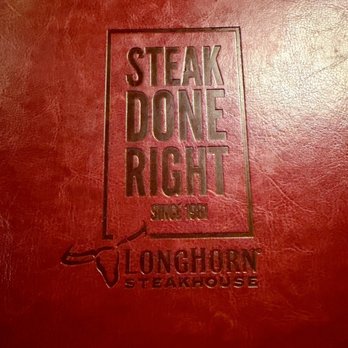LongHorn Steakhouse - Menu cover - Steakhouses Near Me - Covington, Georgia LongHorn Steakhouse - Menu cover - Steakhouses Near Me - Covington, Georgia