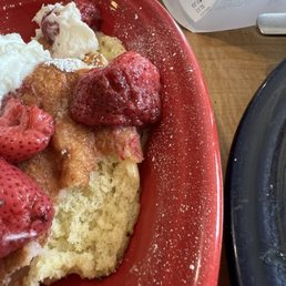 Pancake with Strawberries & whip cream Pancake with Strawberries & whip cream