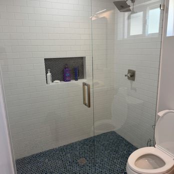 EG’s Built Construction - Main House Addition Bath with Walk in Shower - General Contractors Near Me - Rolling Hills, California
