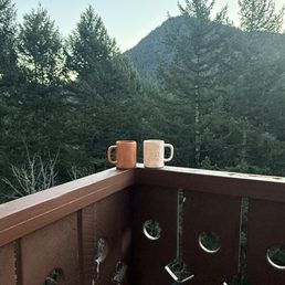 Coffee on the balcony Coffee on the balcony