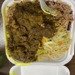 Miller's Jamaican Cuisine - . I chose this place bc of my love for Jamaican food. Especially the Curry Goat w/ rice, can cabbage n peas.
