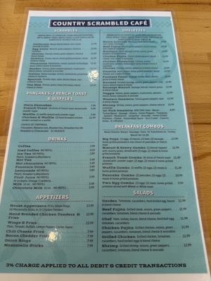 Menu photo 1 Country Scrambled Cafe Spring, TX
