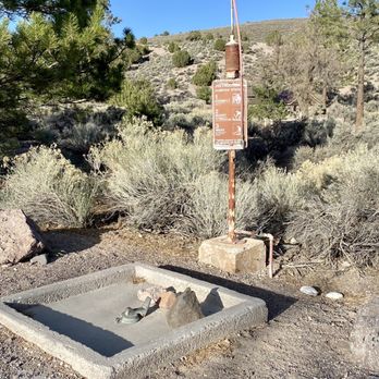 Echo Canyon State Park - Dumping station. - Fishing Near Me - Pioche, Nevada