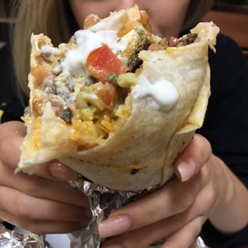 Mexico Tipico - Super carne Assad burrito she claimed was super great.. She's crazy and likes extra sour cream. - Mexican Near Me - San Francisco, California Mexico Tipico - Super carne Assad burrito she claimed was super great.. She's crazy and likes extra sour cream. - Mexican Near Me - San Francisco, California
