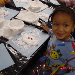 Little Stars Preschool - Fun with Snow Art!
