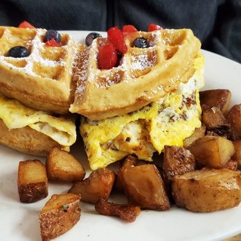 The Angry Egg - Waffle sammich - Breakfast & Brunch Near Me - Manchester, Connecticut