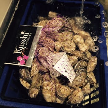 Taylor Shellfish Farms - Live tank Kusshi! - Seafood Near Me - Seattle, Washington