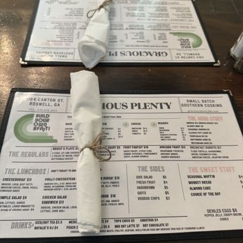 Gracious Plenty Bakery & Breakfast - Menus - Bakeries Near Me - Roswell, Georgia