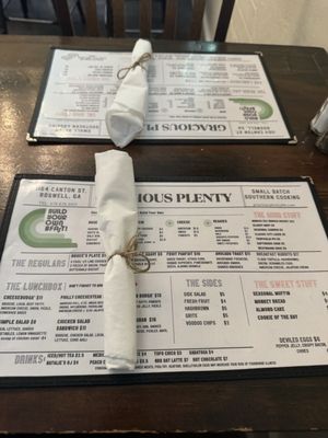 Menu photo 2 Gracious Plenty Bakery & Breakfast Roswell, GA