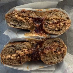 PB&J Bagel
