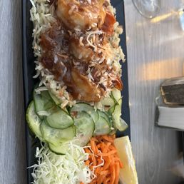 Caramel Coconut Shrimp