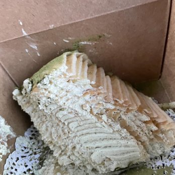 Miss Cheese Tea Cafe - "Matcha" Mille Crepes Cake - Bubble Tea Near Me - Pasadena, California Miss Cheese Tea Cafe - "Matcha" Mille Crepes Cake - Bubble Tea Near Me - Pasadena, California