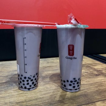 Gong Cha - Tarp large milk teas with tapioca - Bubble Tea Near Me - Hoboken, New Jersey