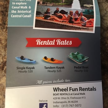 Wheel Fun Rentals - White River State Park - Bike Rentals Near Me - Indianapolis, Indiana