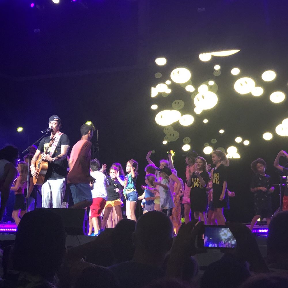 The BayCare Sound - Kids invited to dance and sing onstage with Michael Franti - Music Venues Near Me - Clearwater, Florida The BayCare Sound - Kids invited to dance and sing onstage with Michael Franti - Music Venues Near Me - Clearwater, Florida