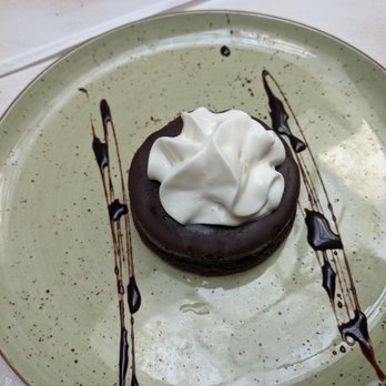 Floga Estiatorio and Event Space - Chocolate brownie (gluten free) - Greek Near Me - Toronto, Ontario