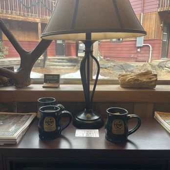 Ponderosa Lodge - Cute mugs available for purchase - Hotels Near Me - Estes Park, Colorado