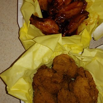 Cajun Kitchen - BBQ chicken and regular breaded chicken- tasteless - Cajun/Creole Near Me - Houston, Texas
