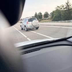 Boone County Sheriff's Department - Swerving back into left lane after nearly missing us due to me slamming my brakes