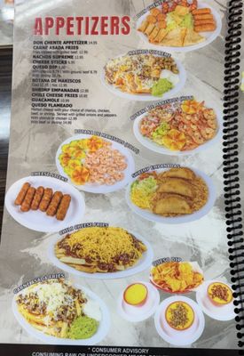Menu photo 4 Don Chente Mexican & Seafood Restaurant Bryan, TX
