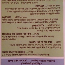 Christo's To Go - Christo's To Go - Menu page 3