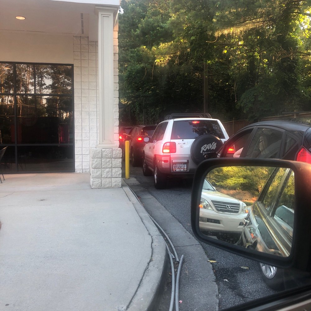 Slowest drive thru in the mornings Slowest drive thru in the mornings
