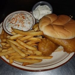 Welcome Inn - Ha ha hand battered fish sandwich
